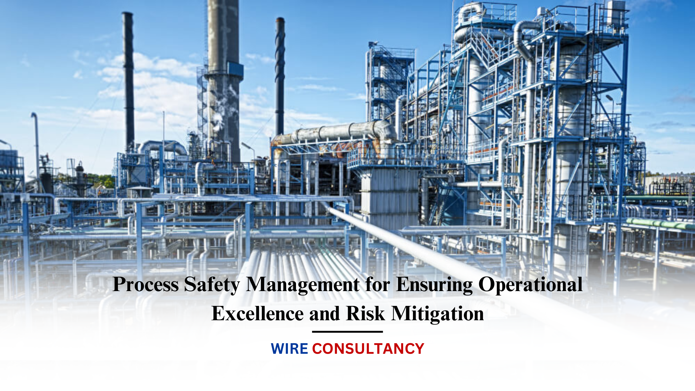 Process Safety Management for Ensuring Operational Excellence and Risk Mitigation